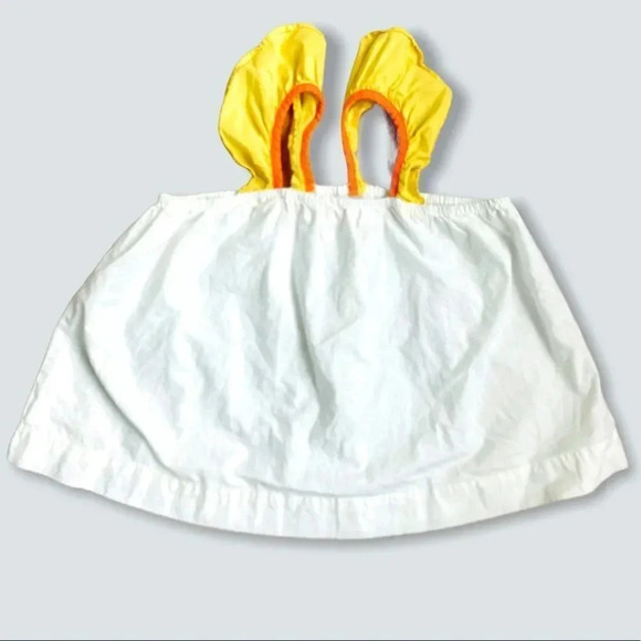 Masala Kids | White Poplin Tank Top (10) - Picture 3 of 3